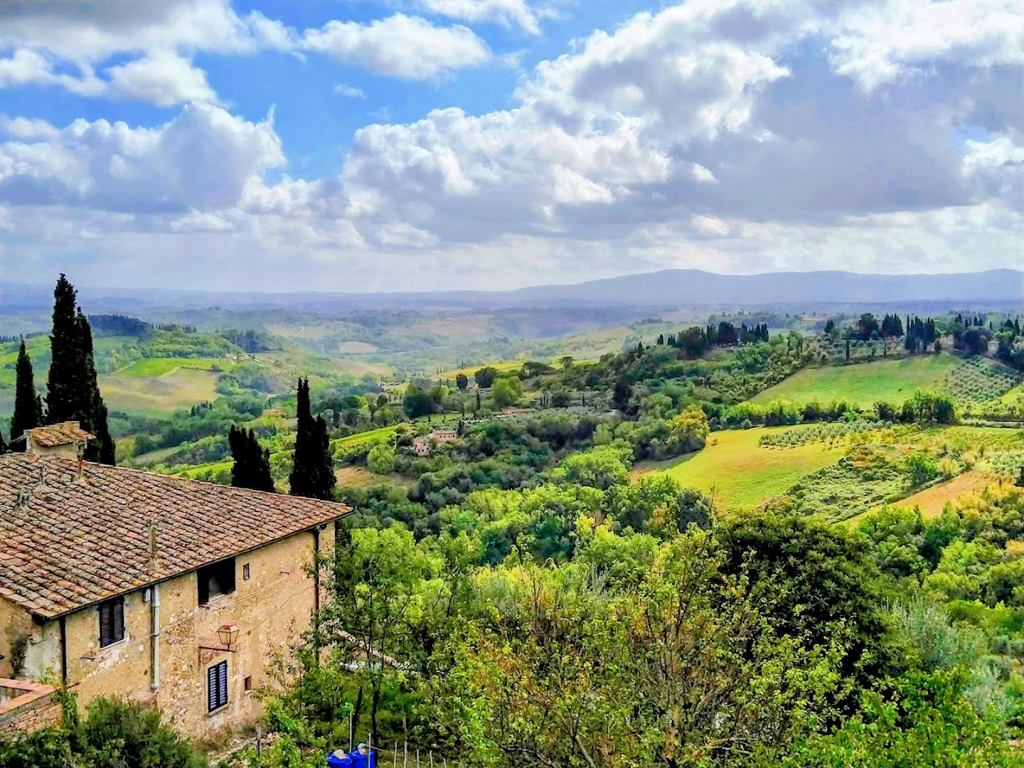 Piazza della Cisterna - San Gimignano