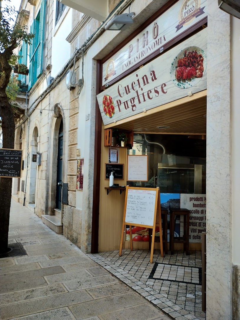 pikó osteria popolare - pizzeria -fornello cistranese