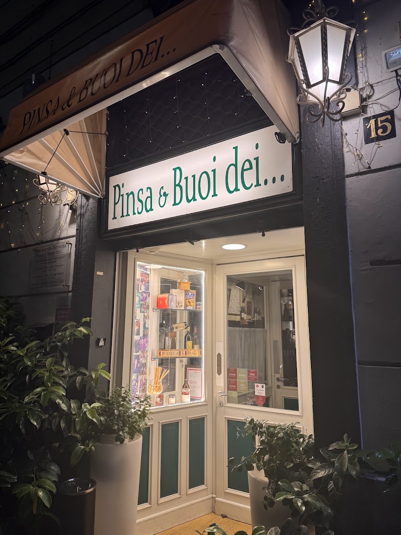 Pinsa e Buoi dei...San Lorenzo