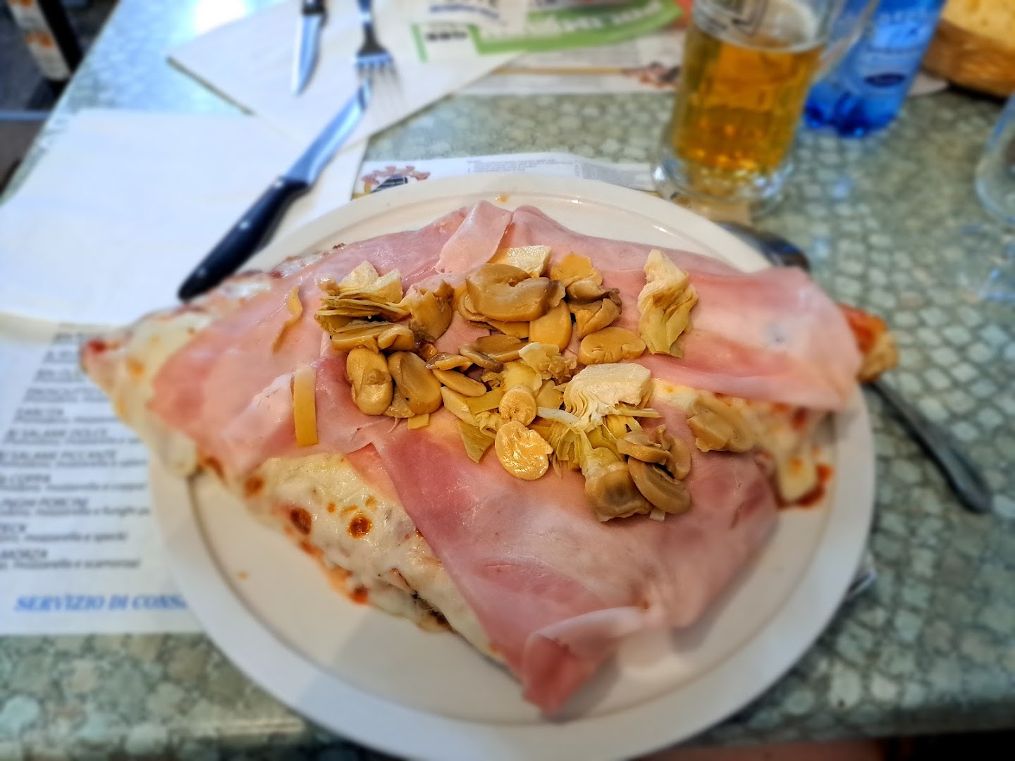Pizza a pezzi