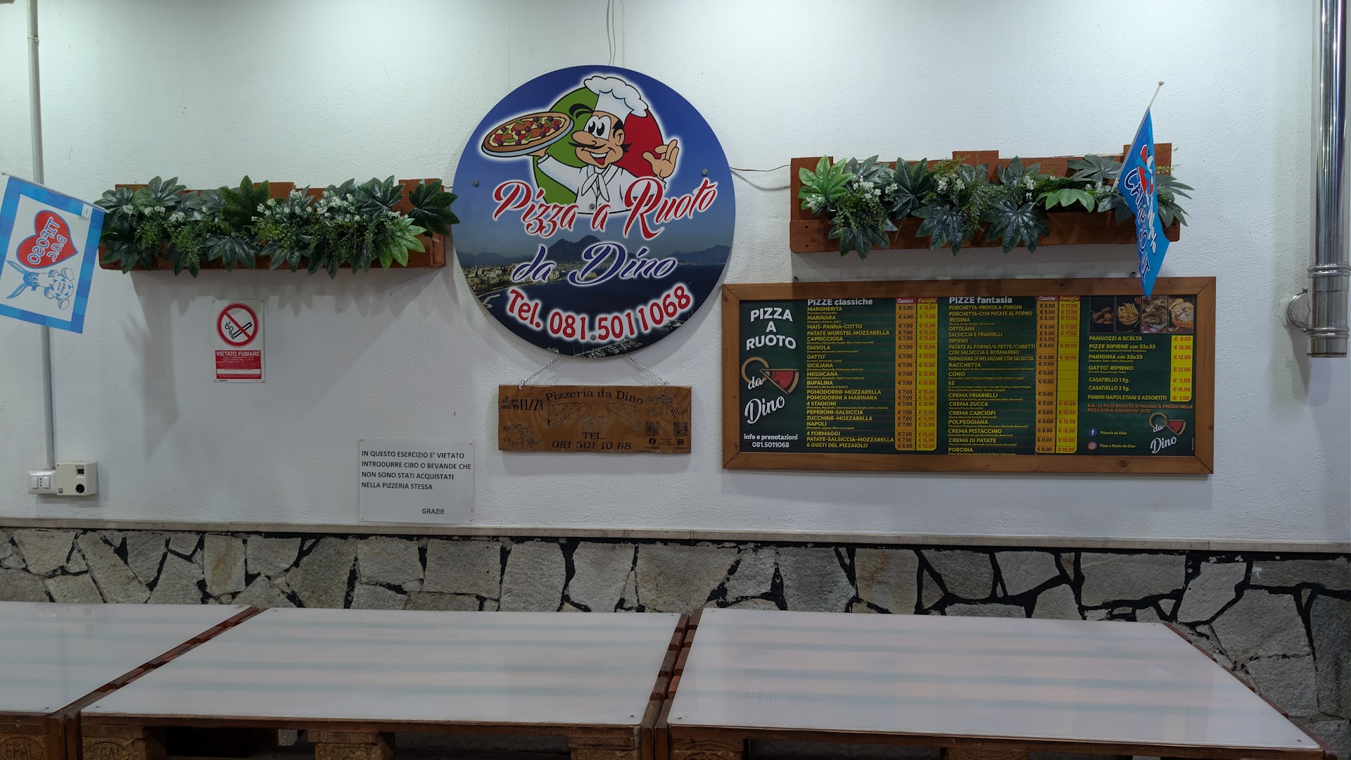 Pizza A Ruoto Da Dino