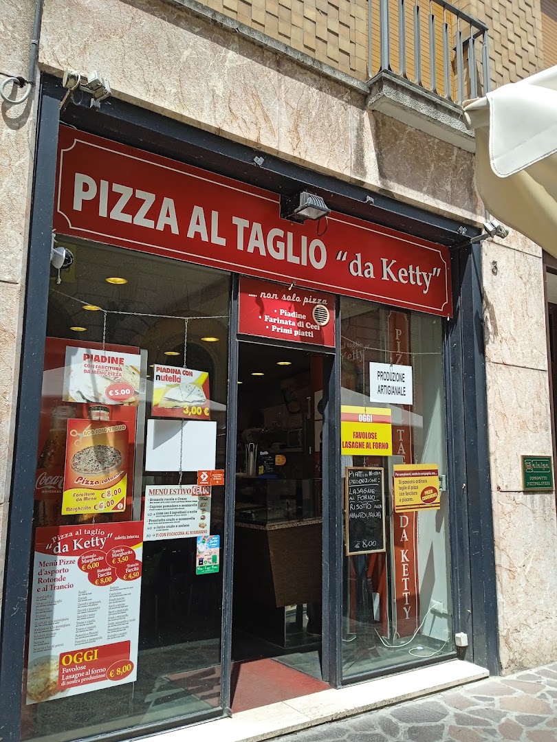 Pizza al taglio da Ketty
