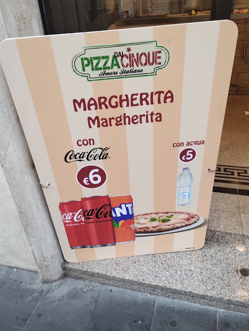 PIZZA DAI CINQUE