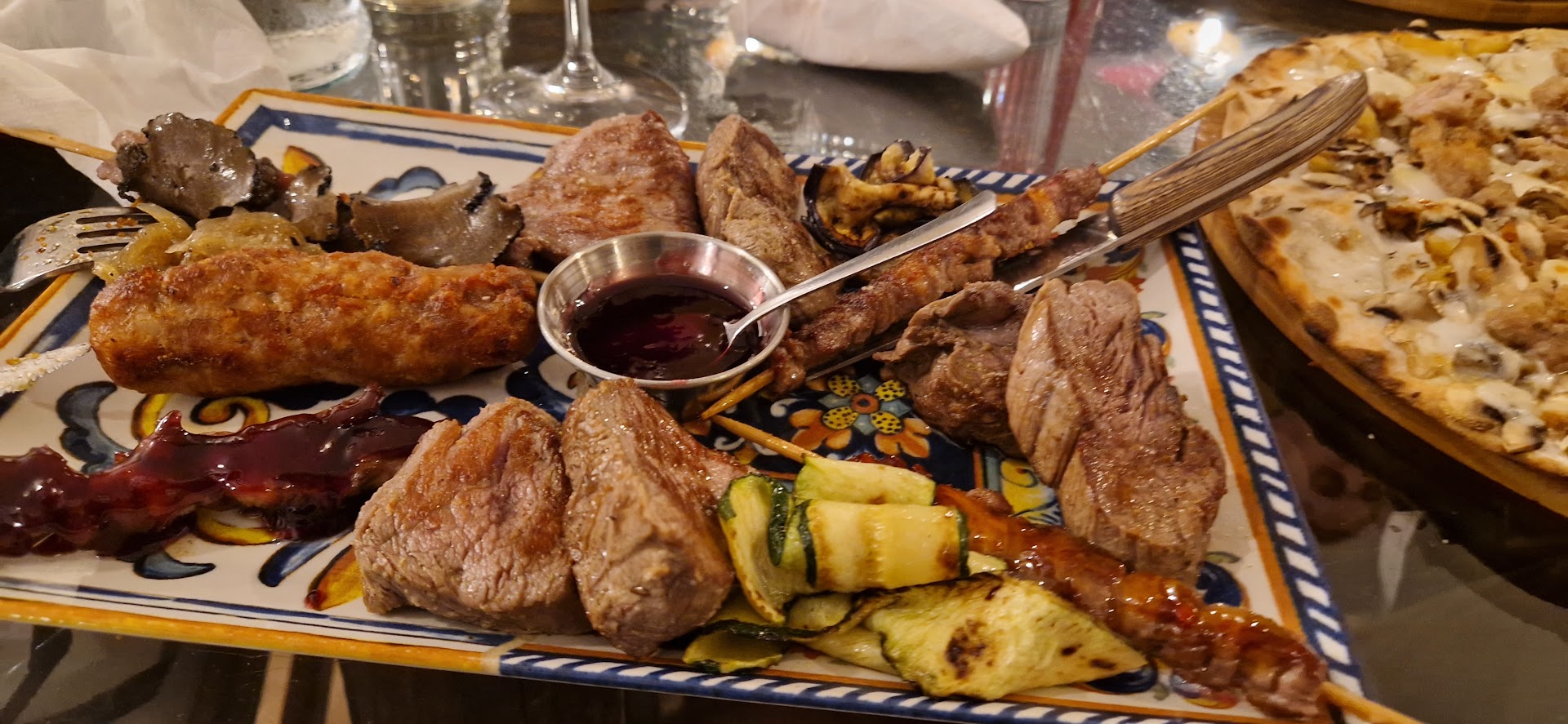 Pizza e Arrosticini