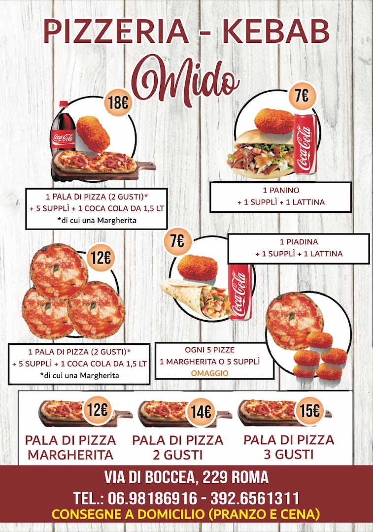 Pizza e Kebab Mido