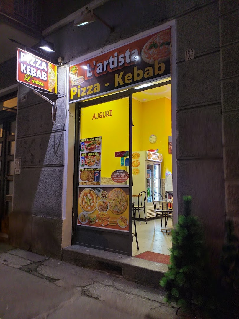 Pizza & Kebab L’artista, Torino
