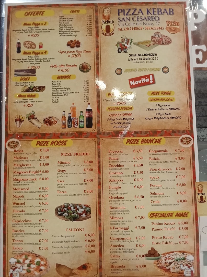Pizza Kebab Mimmo San Cesareo
