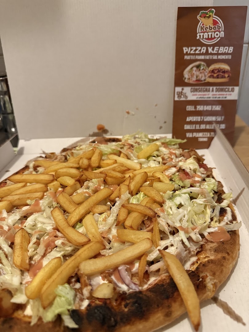 Pizza kebab station