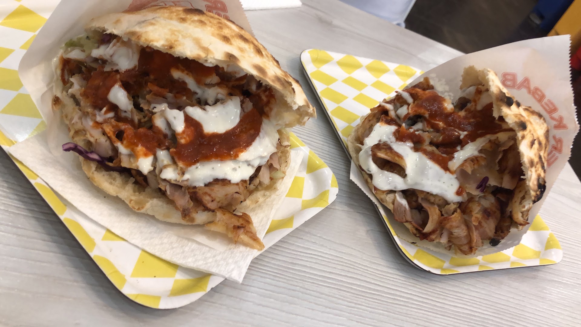 Pizza kebab station