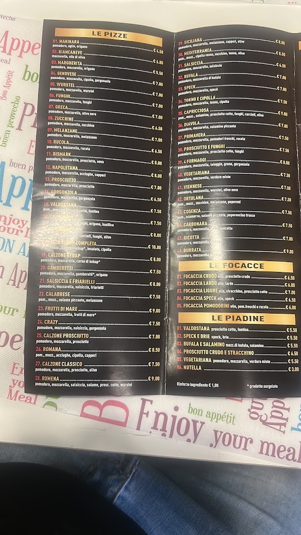 Pizza kebap, Torino