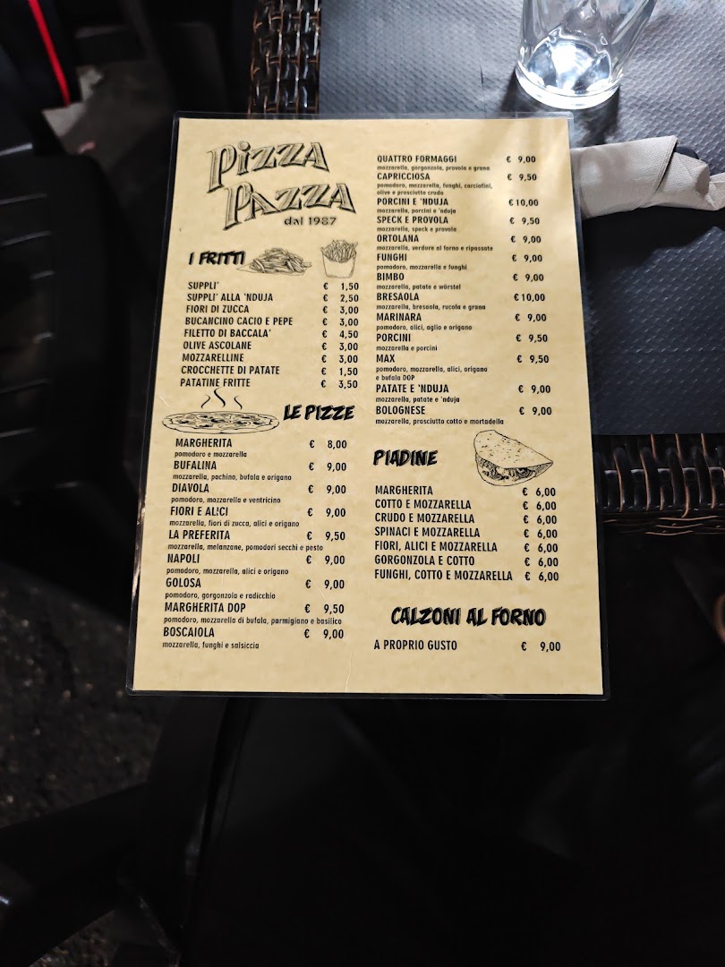 Pizza Pazza per i Pazzi della Pizza