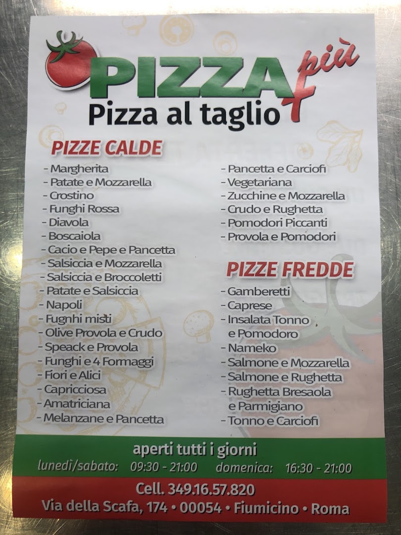 Pizza Più - Da Piero & Alessio, Fiumicino