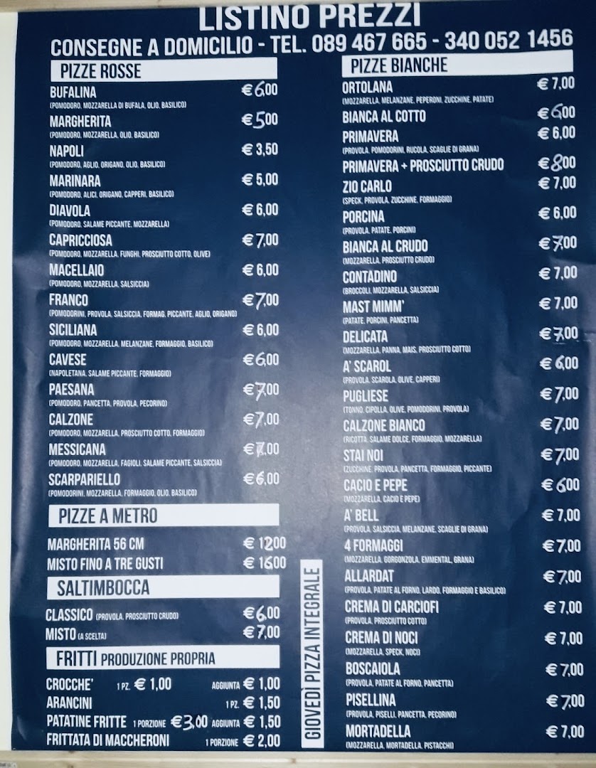 PIZZA RE da FRANCO
