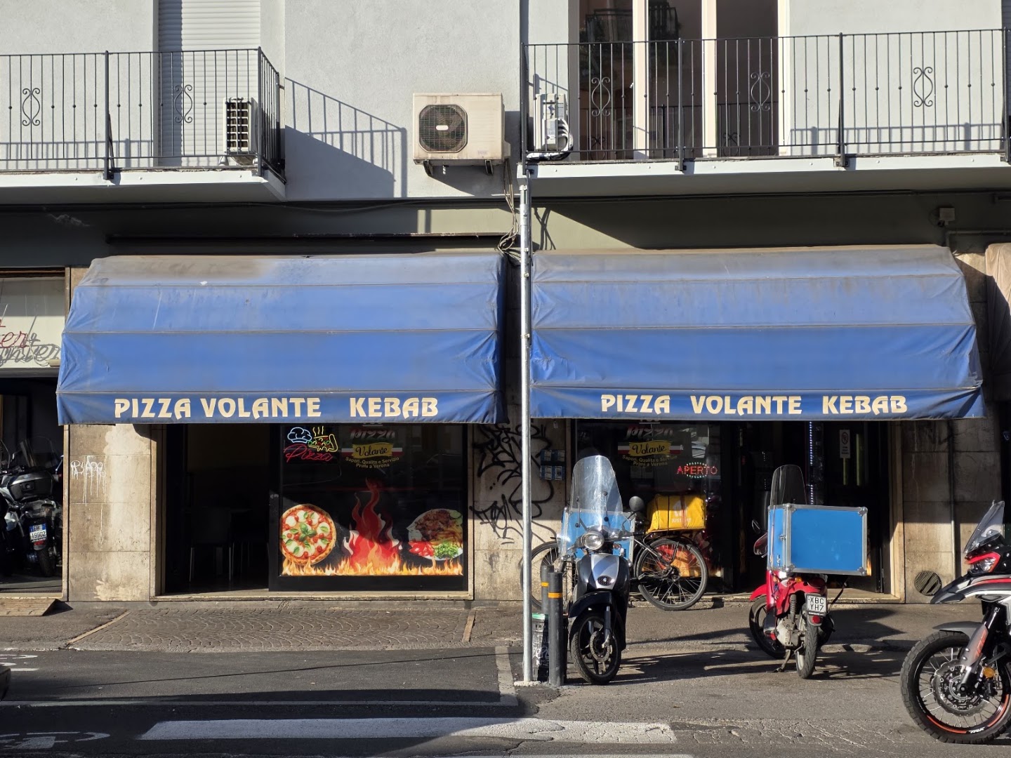 Pizza Volante Kebab Verona