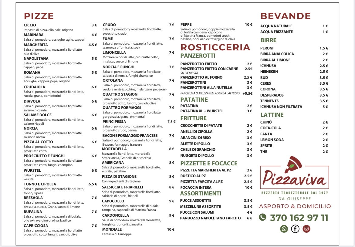 Pizzaviva - Pizzeria Tradizionale dal 1977 da Giuseppe