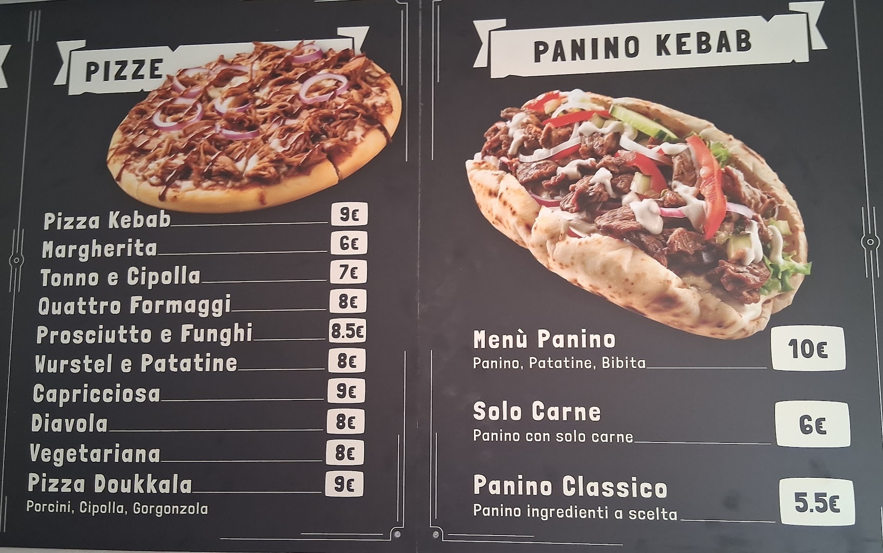 Pizze kebab doukkala