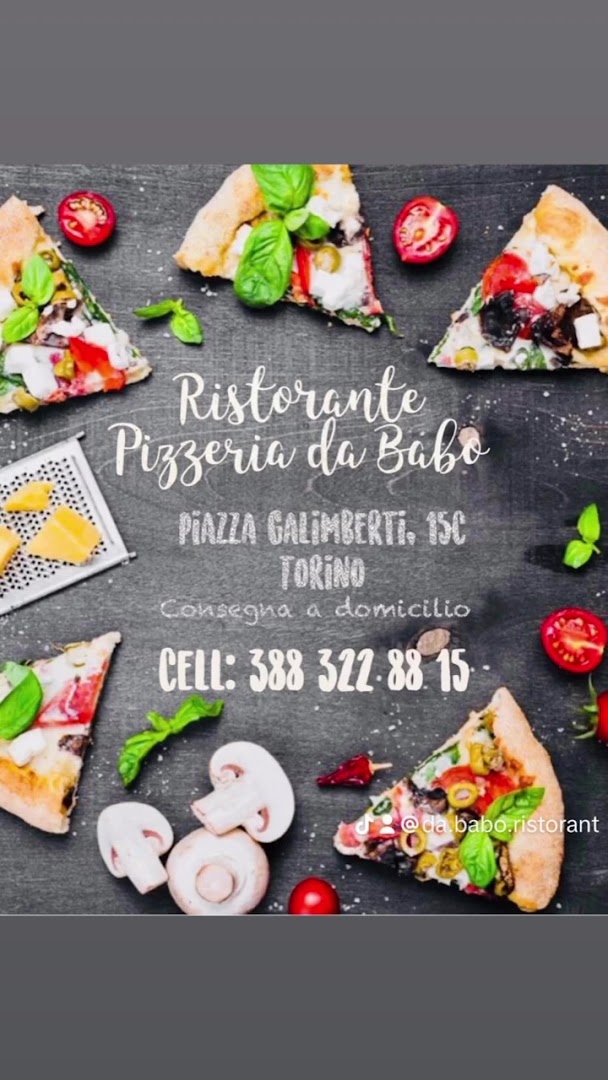 Pizzeria 3 fratelli kebab gril bar da babo1 Torino