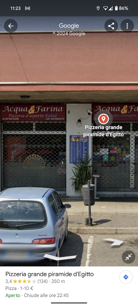 Pizzeria Acqua e Farina