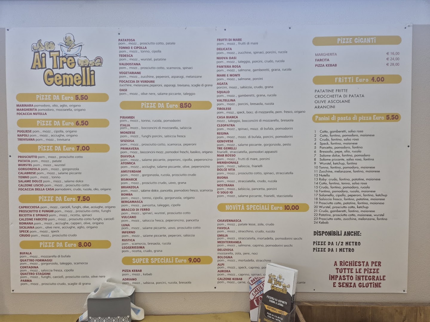 Pizzeria ai tre gemelli