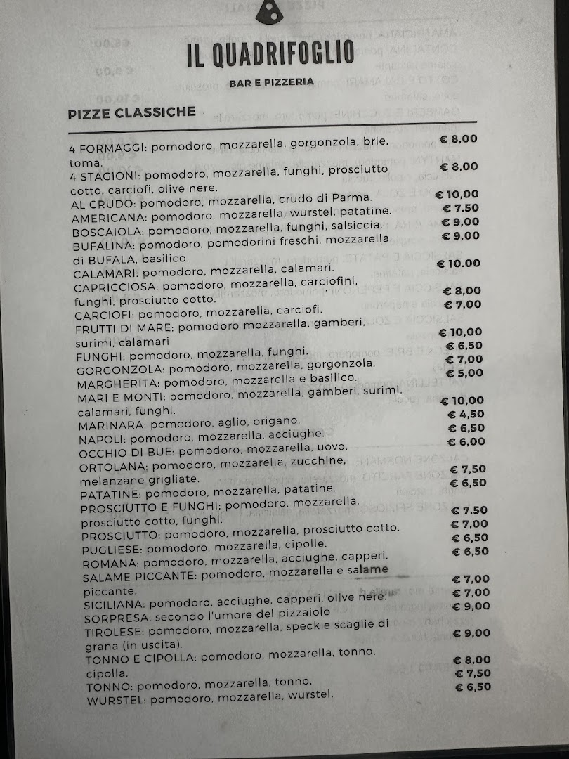 Pizzeria bar il quadrifoglio