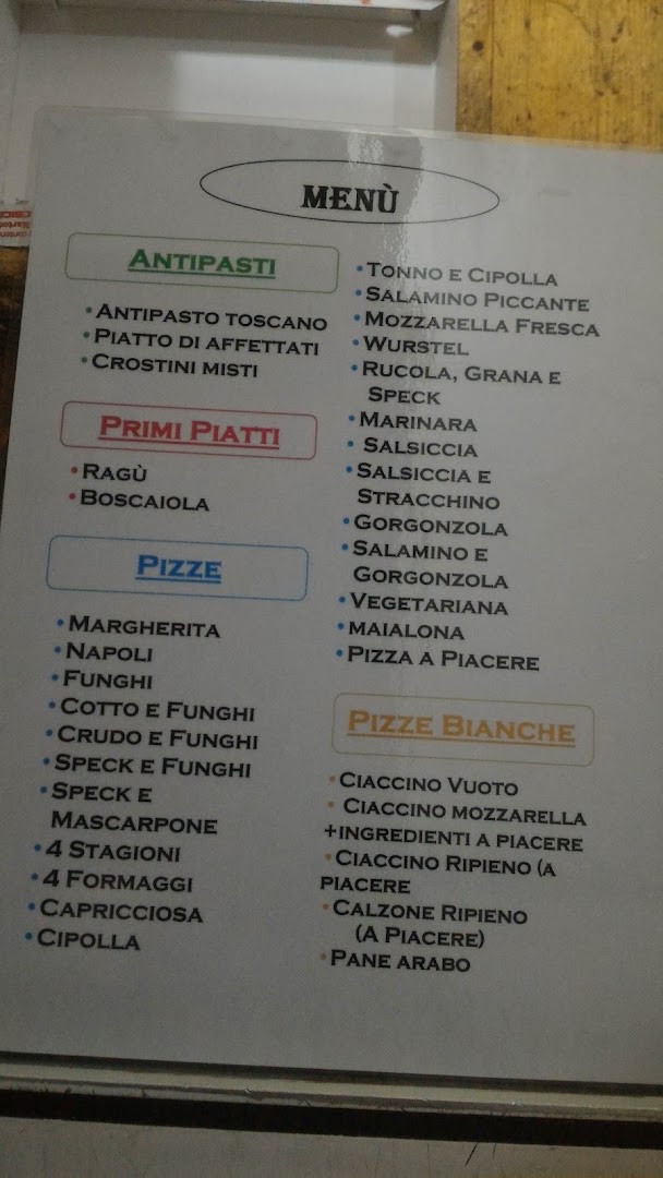 Pizzeria/Bar Ontraino - Taverni Laura