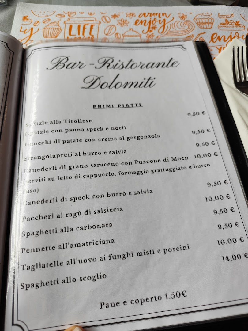 Pizzeria Bar Ristorante Dolomiti