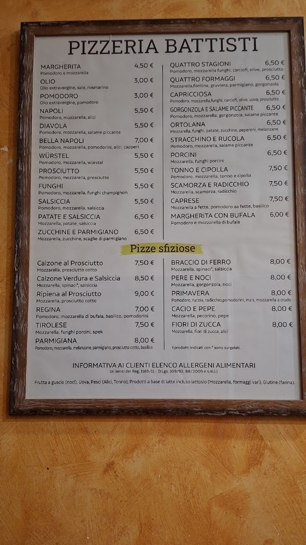 Pizzeria Battisti, Terni