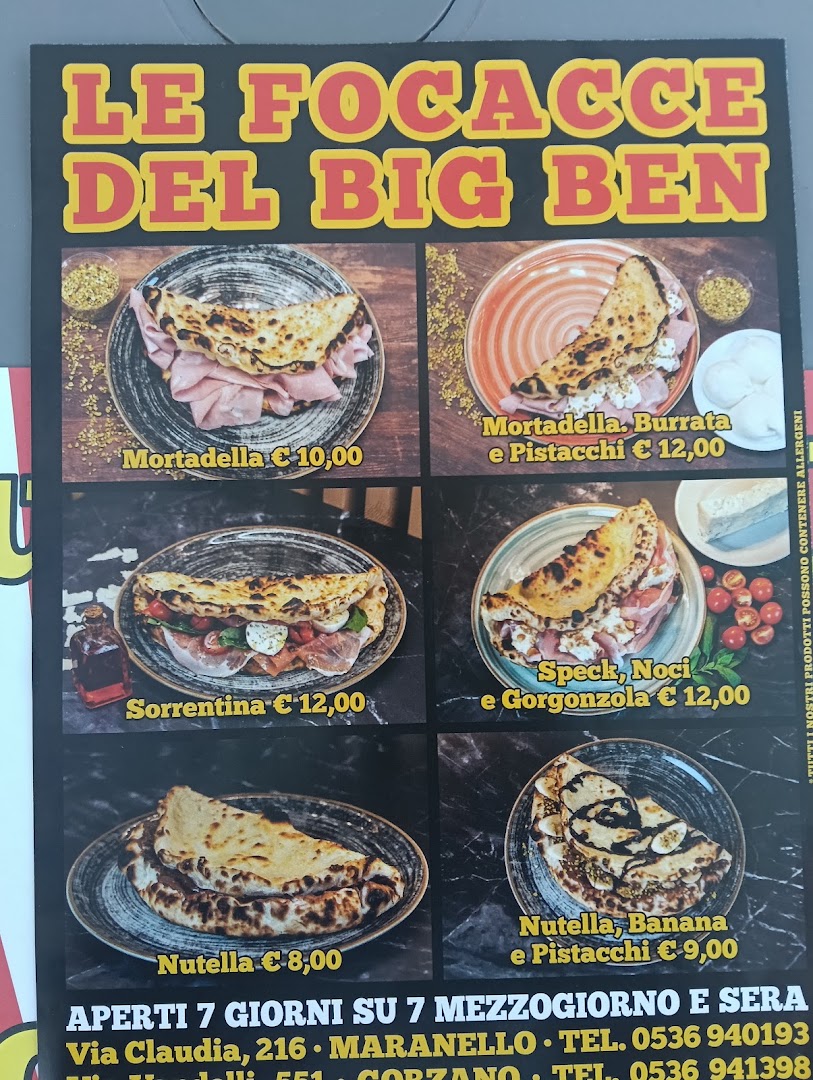 Pizzeria Big Ben gorzano