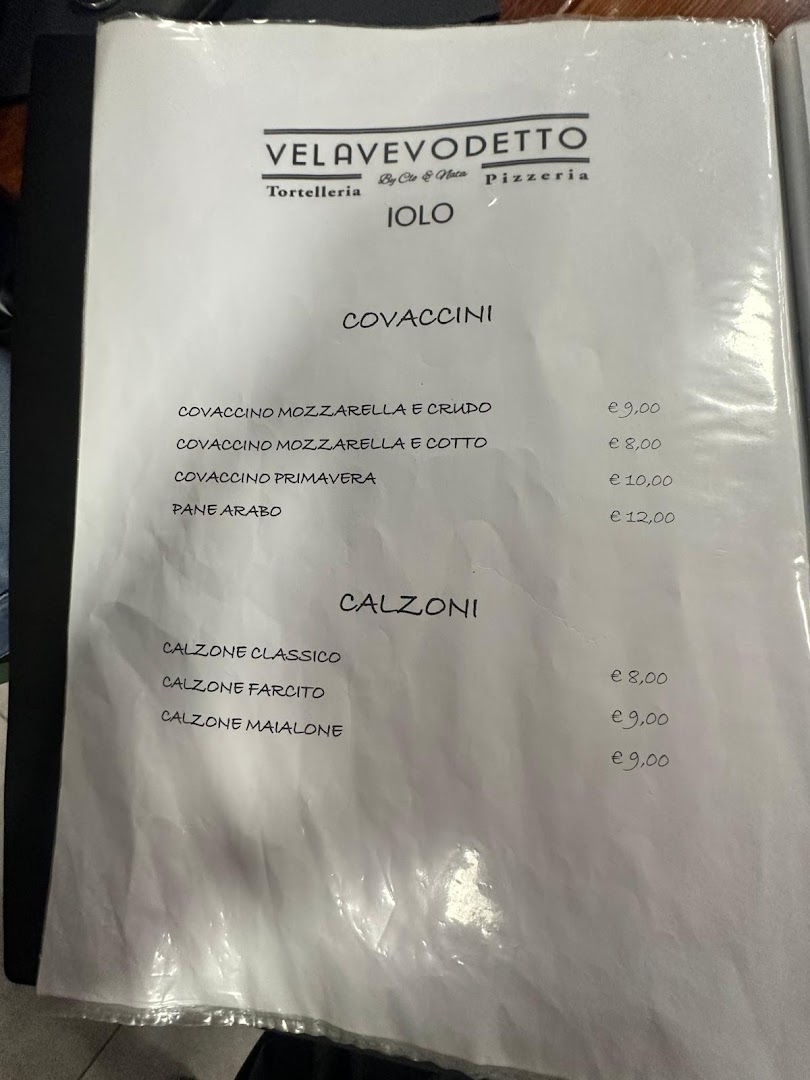Pizzeria Black Out velavevodetto