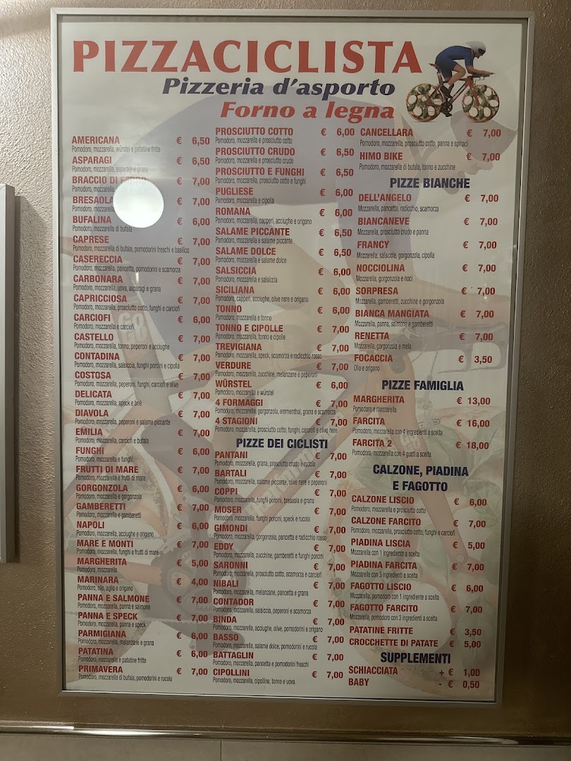 pizzeria ciclista