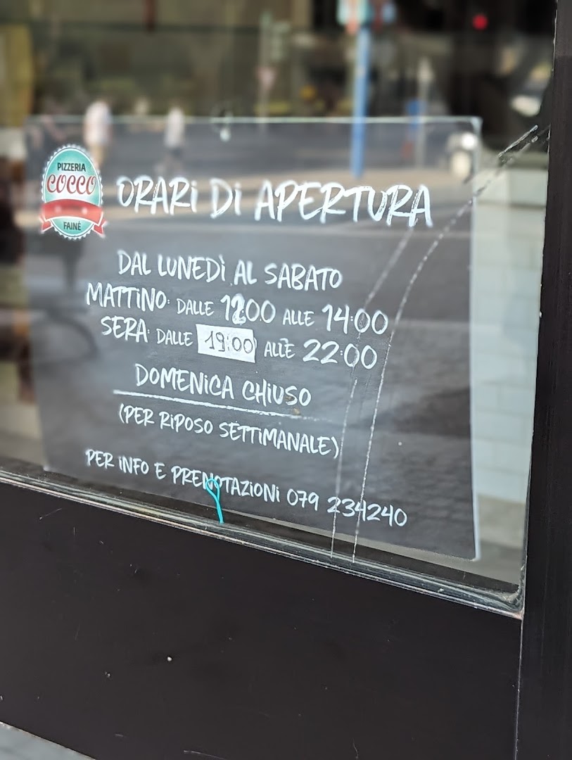 Pizzeria Cocco, Sassari