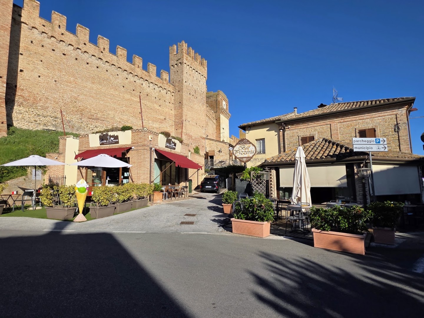 Pizzeria Da Berto, Gradara