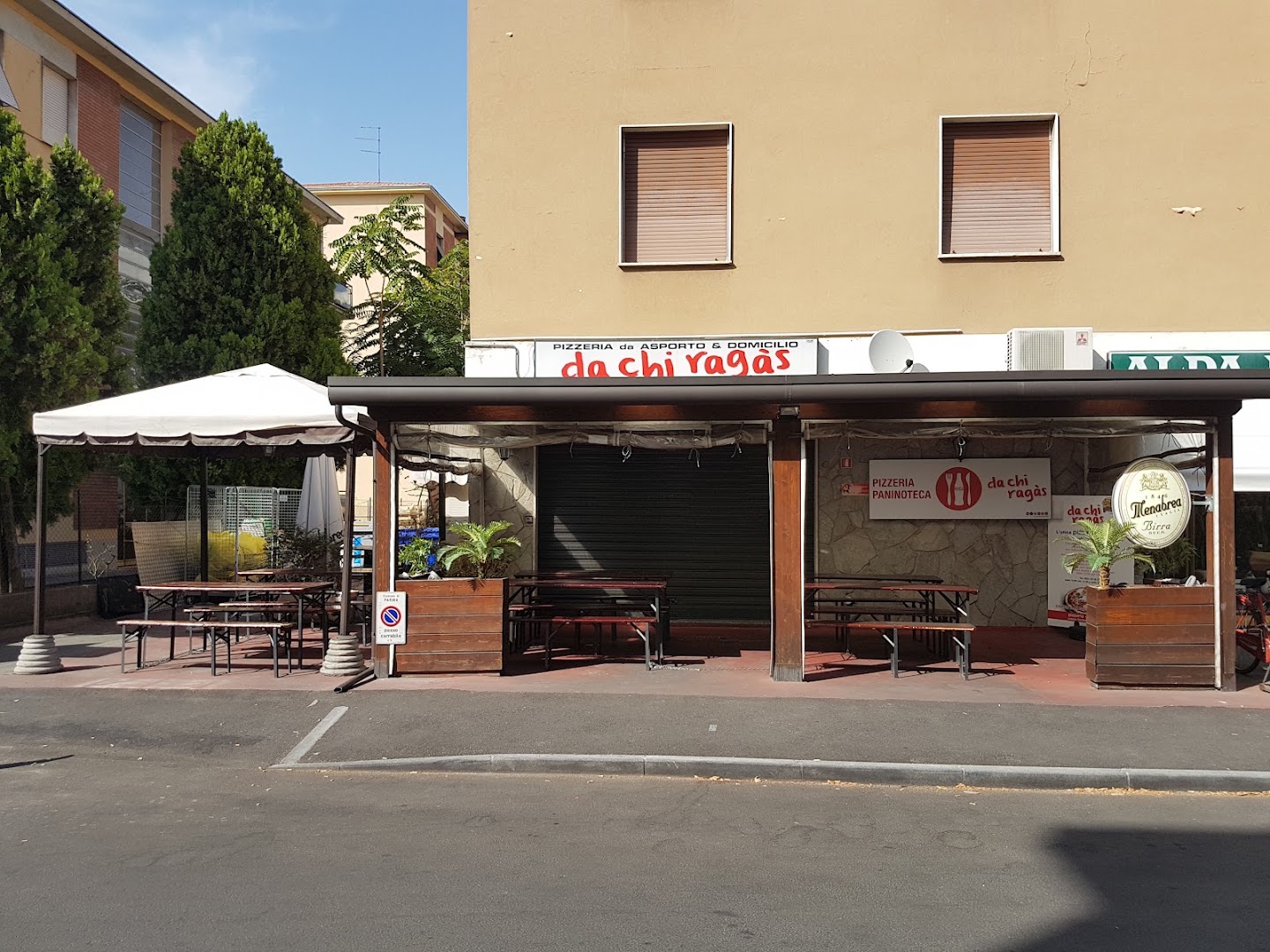 Pizzeria Da chi ragàs, Parma