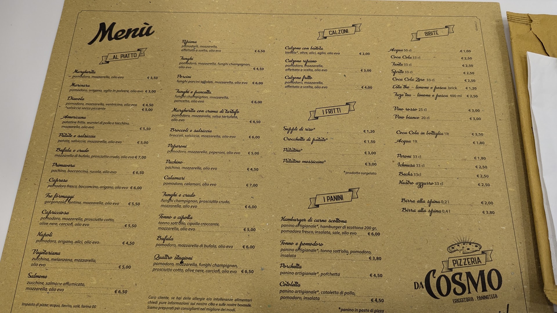 Pizzeria da Cosmo