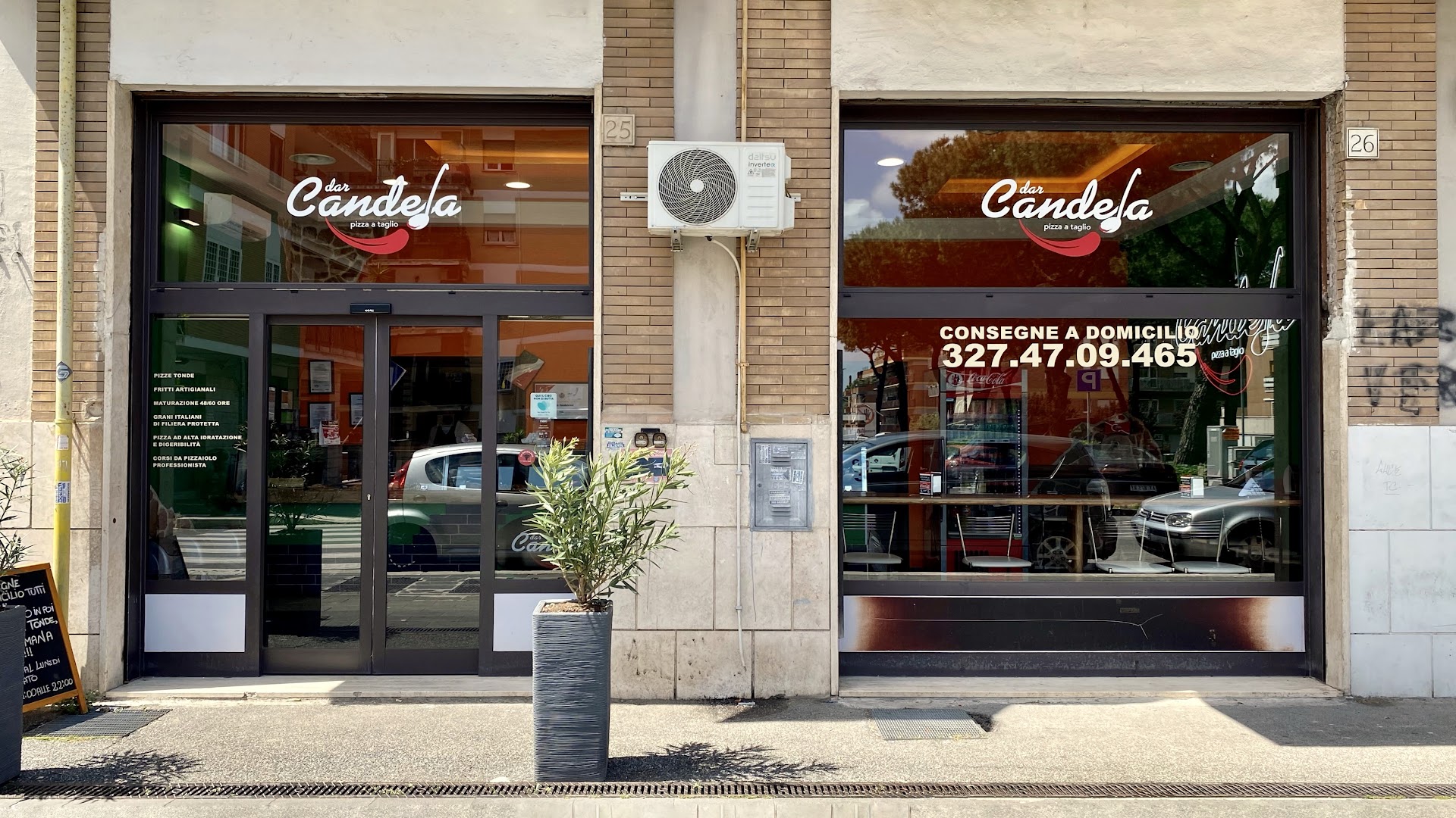 Pizzeria "Dar Candela", Roma