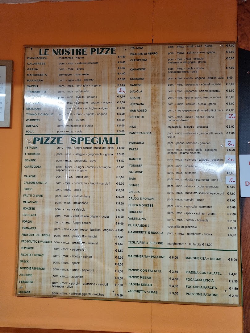 Pizzeria D'asporto Piramide Due