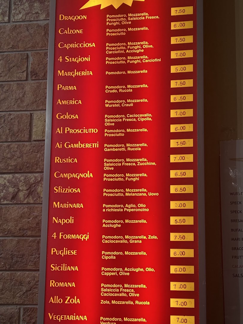 Pizzeria Dragoon