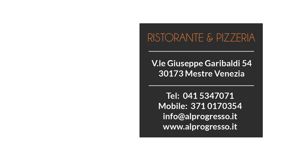 Pizzeria e Ristorante Al Progresso Mestre