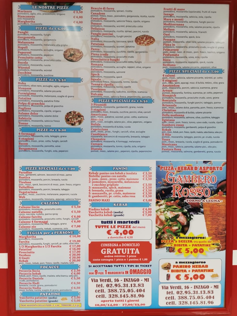 Pizzeria Gambero Rosso