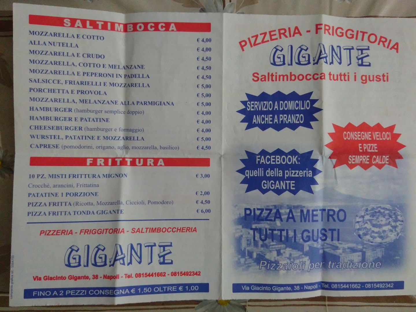 Pizzeria Gigante, Napoli