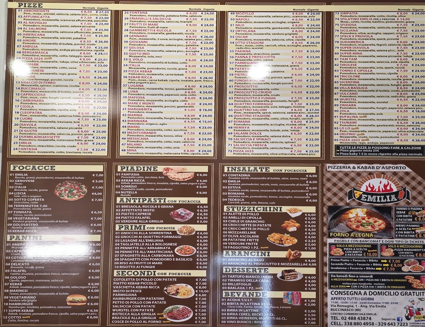 Pizzeria & Kebab Emilia