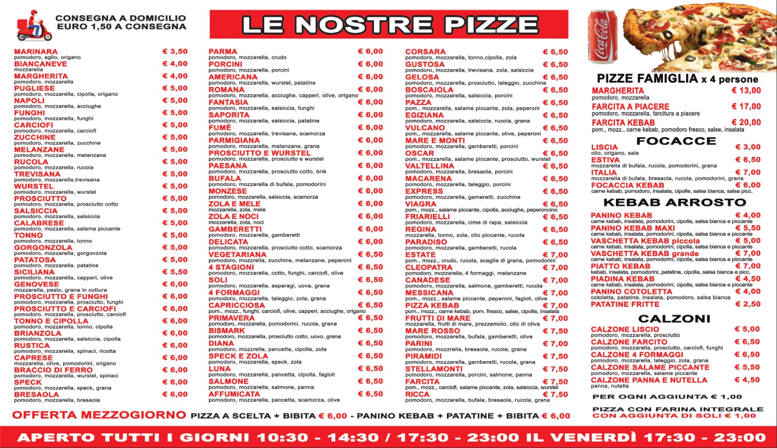 Pizzeria & Kebab express
