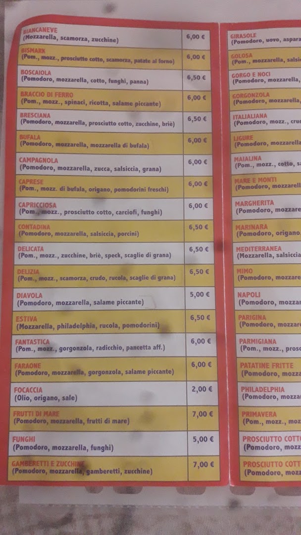 Pizzeria La Nuova Primavera