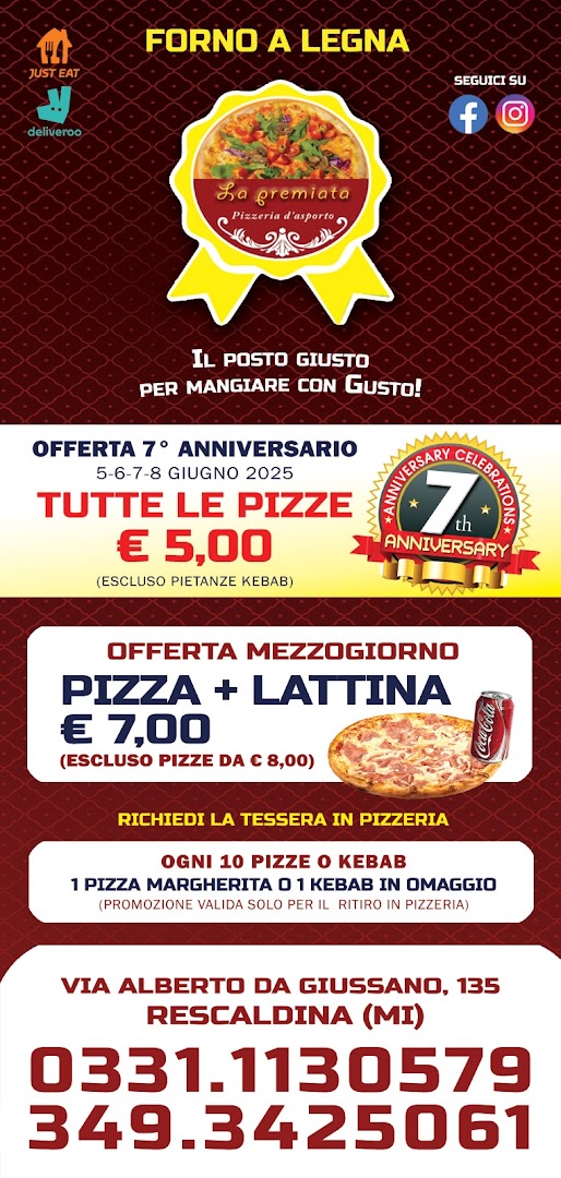 Pizzeria La Premiata Rescaldina