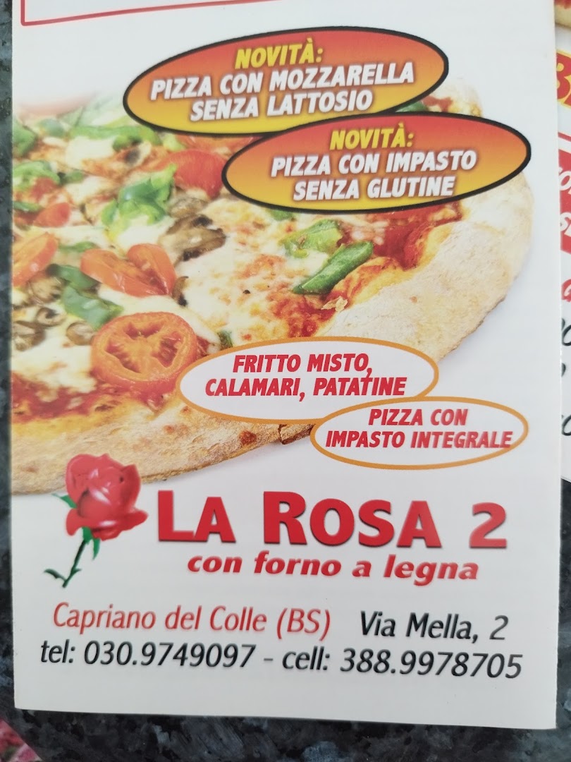 Pizzeria La Rosa 2, Capriano del Colle