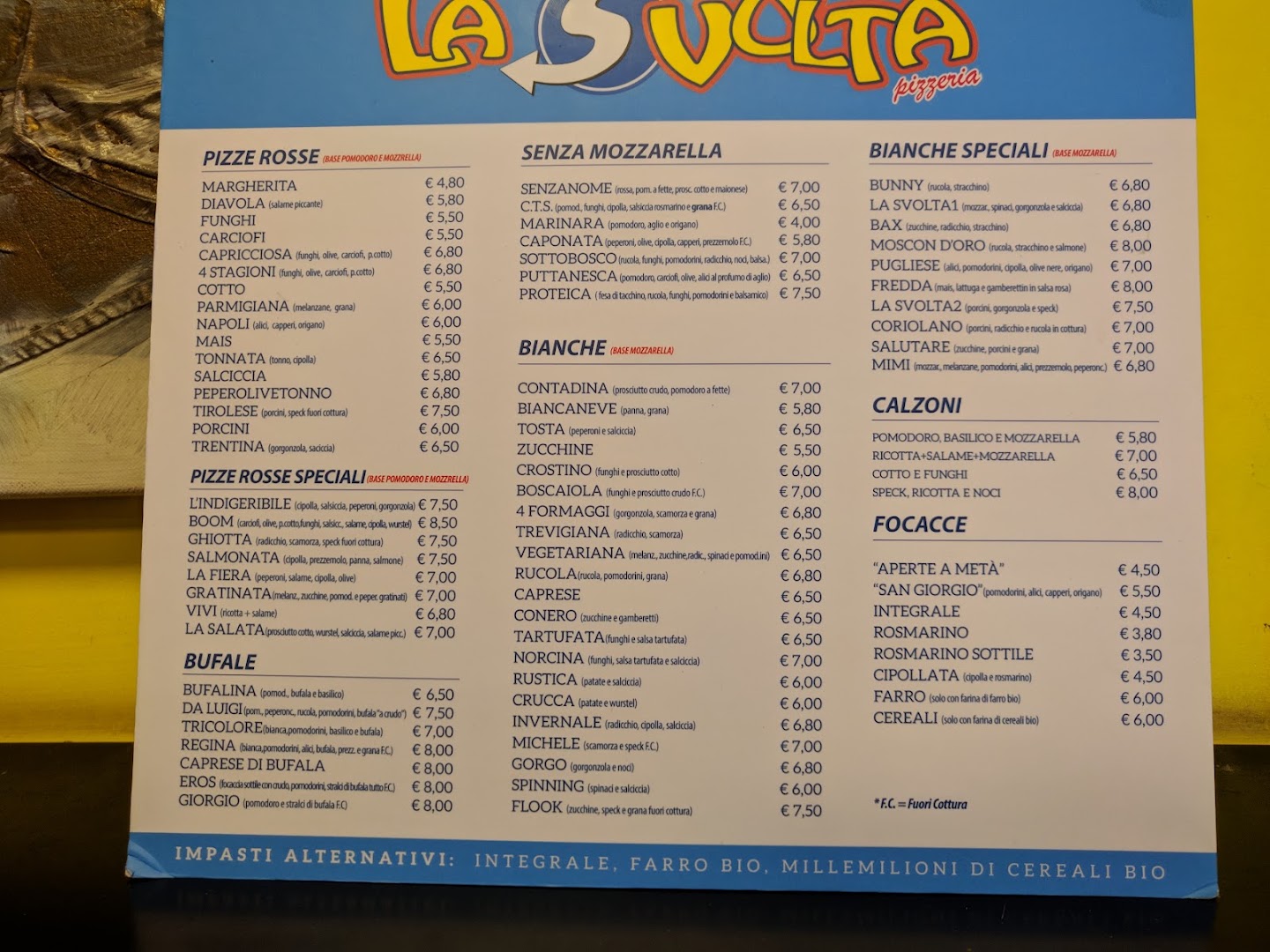 Pizzeria La Svolta