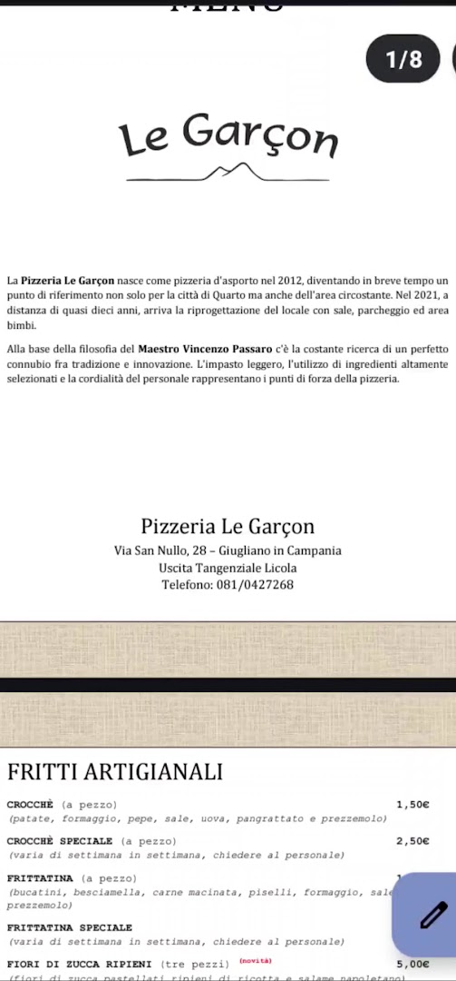 Pizzeria Le Garçon