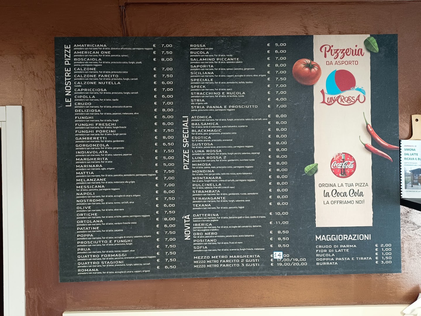 Pizzeria Luna Rossa da Franco