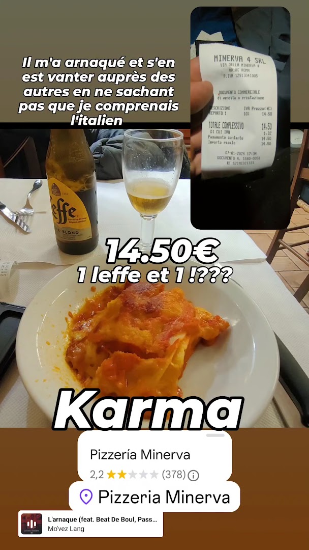 Pizzería Minerva, Roma