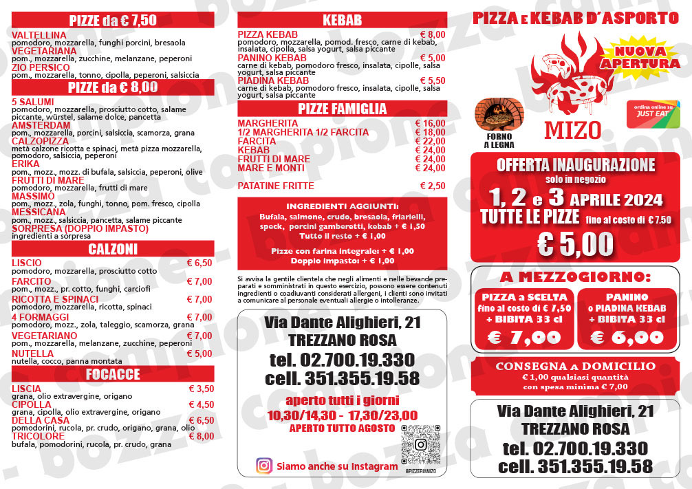 Pizzeria Mizo, Trezzano Rosa